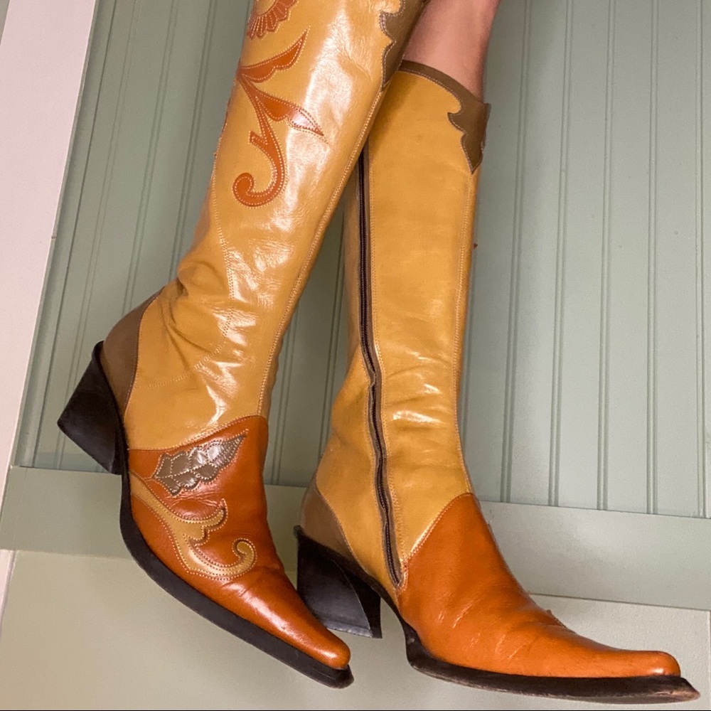 Vintage Leather Boots!